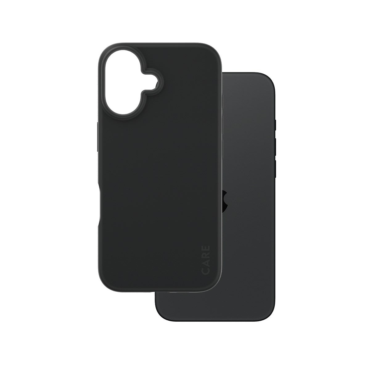 CARE by PanzerGlass® Fashionable Case Black iPhone 16